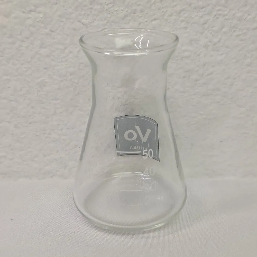 Vodka Science Beaker Shot Glass, Barware, Kitchenware, Drinkware